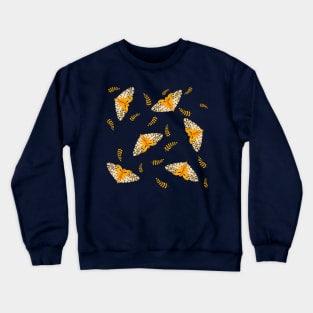 Yellow butterflies Crewneck Sweatshirt